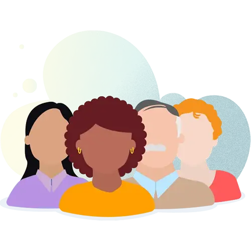 medical training patients illustration