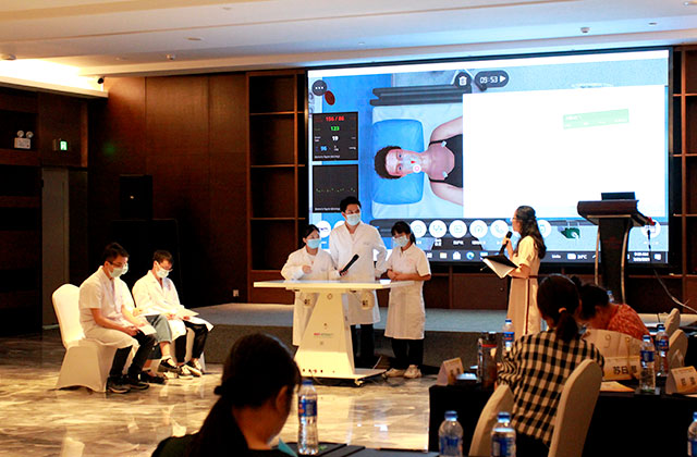 Workshop 2 by Professor Luo Ling from Guangxi Medical College at Body Interact Chinese Community meeting