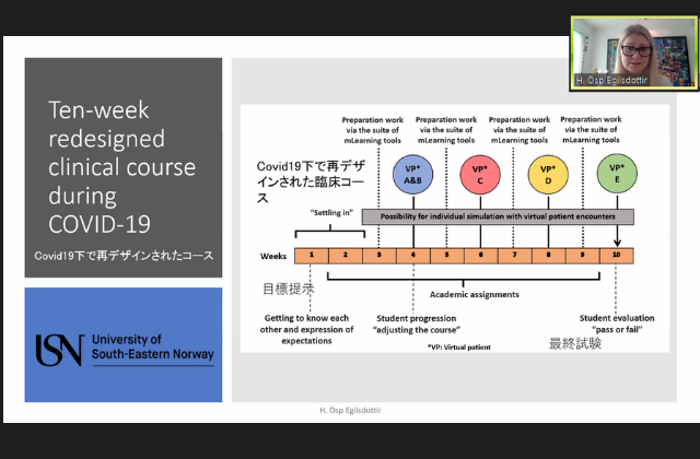 Professor Os presentation at Body Interact Community of Practice in Japan second meeting
