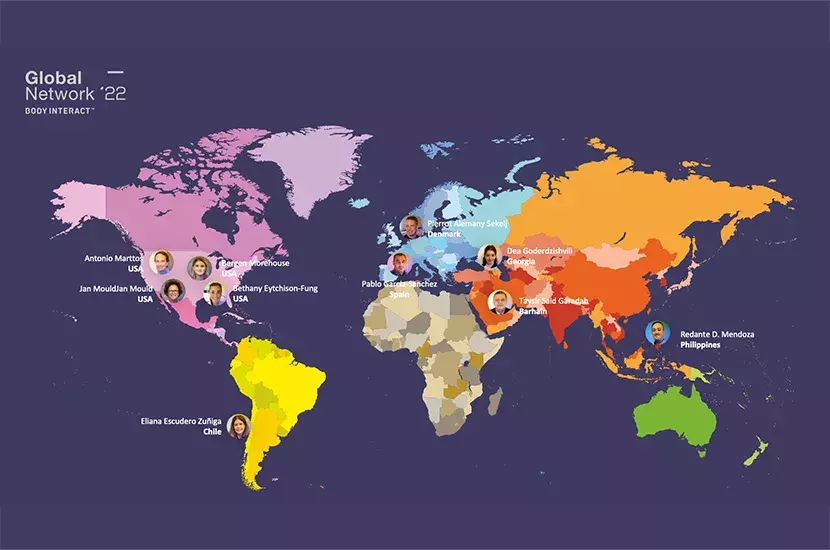 International speakers participating at Body Interact 2022 event