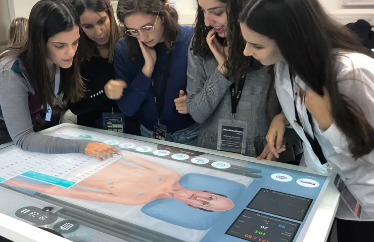 Hight School and CTE - Students Tabletop