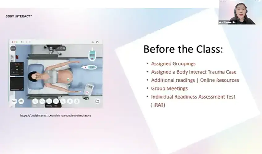 Team-based learning - APP Body Interact