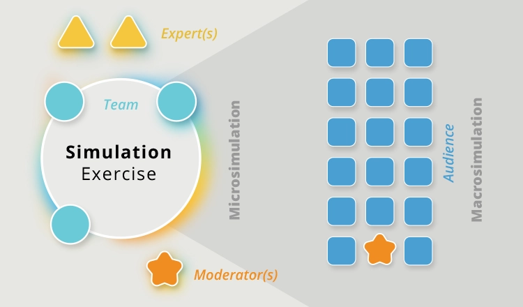 Pedagogical Approaches - Team-Audience Hybrid Simulation