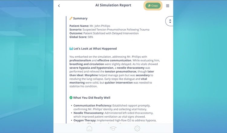 AI Simulation Report