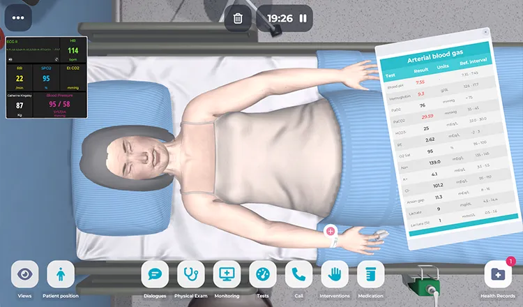 Virtual Patient Simulation