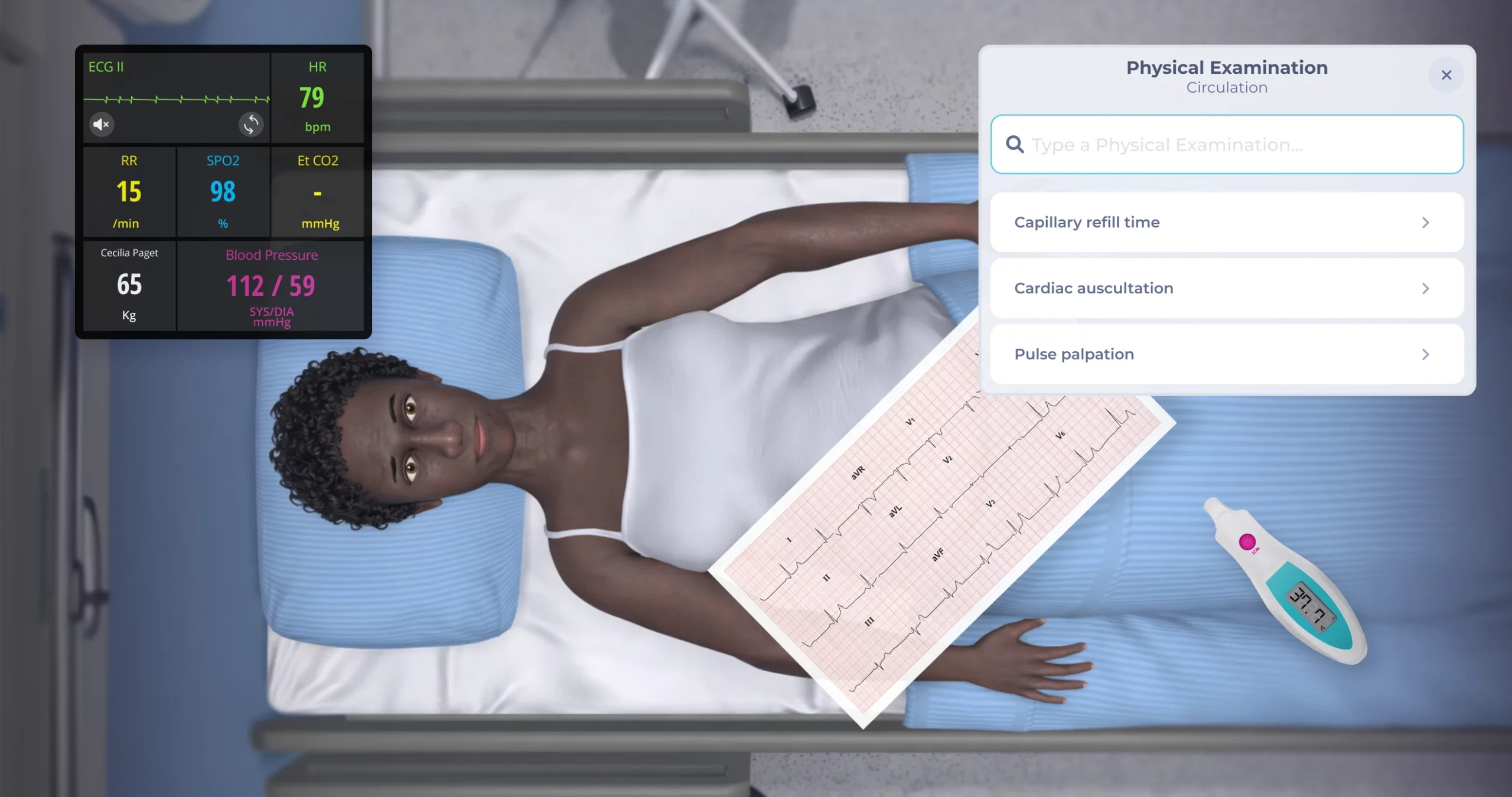 Body Interact Virtual Patients - Emergency Room