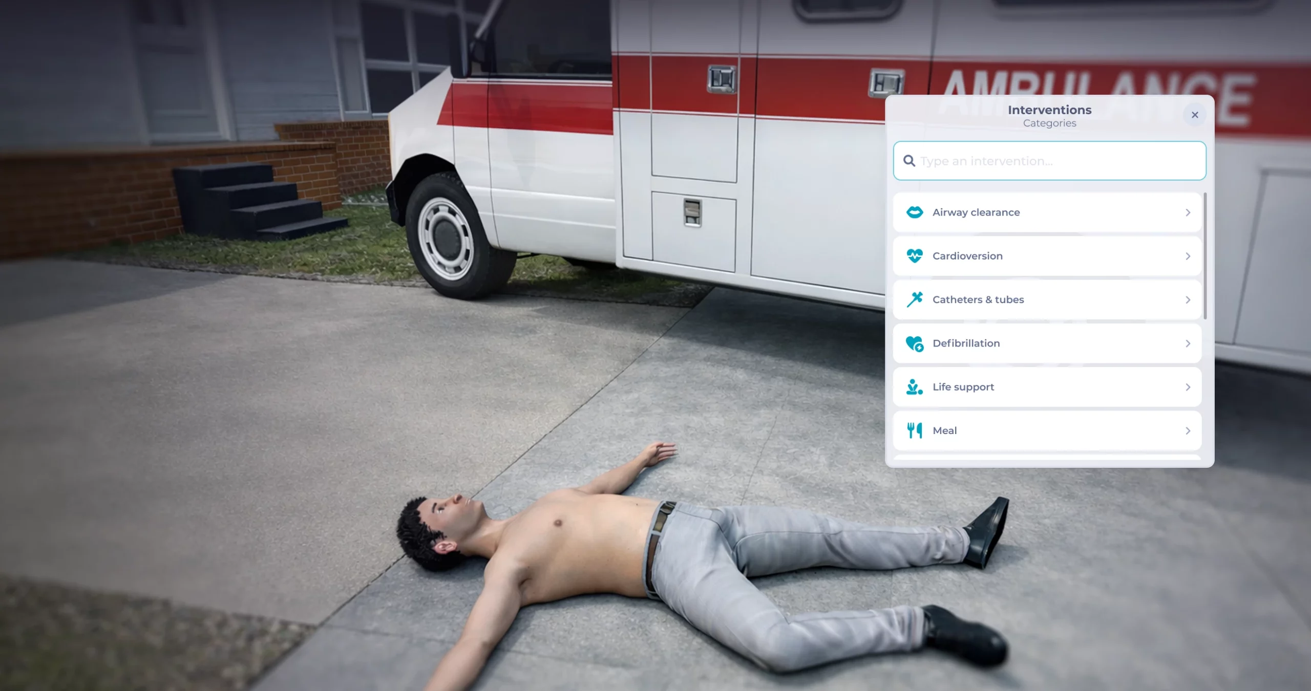 Body Interact Virtual Patients - Pre-Hospital