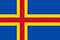 Aland Islands Finland flag 1